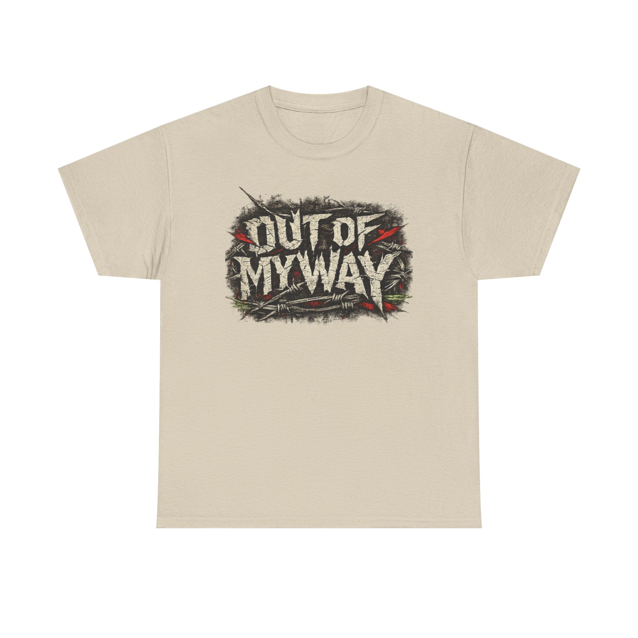 "Out of my way" lyric Tee