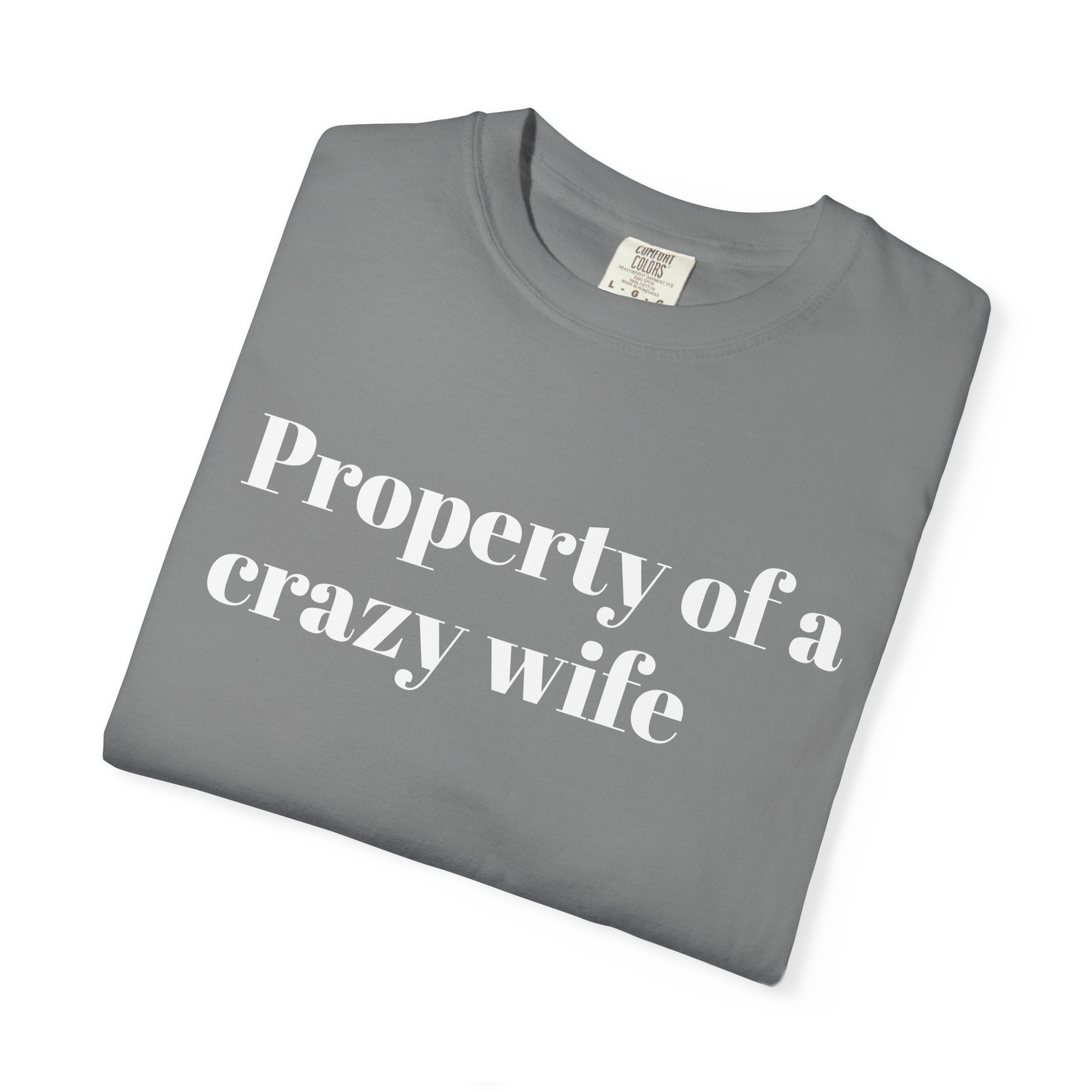 Property of a Crazy Wife T-Shirt
