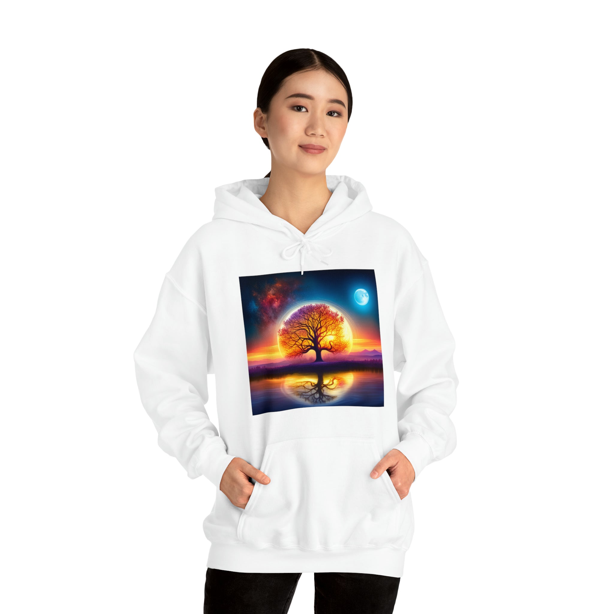 As above so below Hooded Sweatshirt