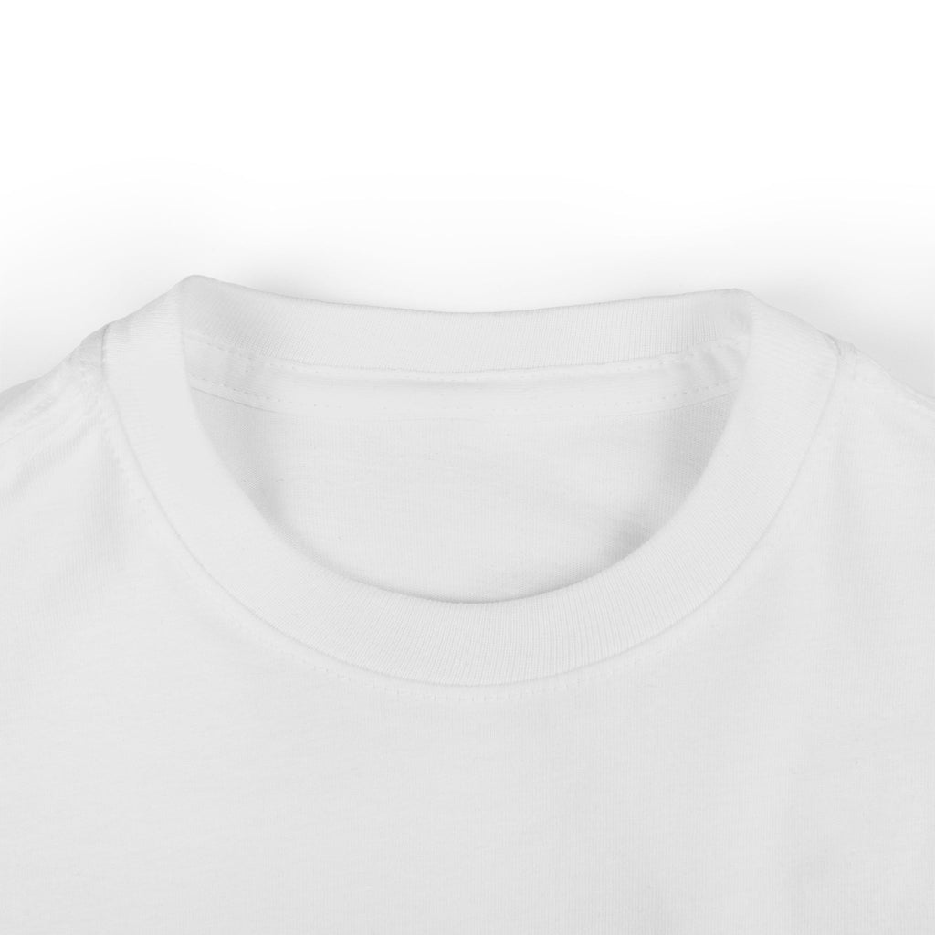 Infant Tee — "Raised on Rock" Neon Skull Baby Shirt