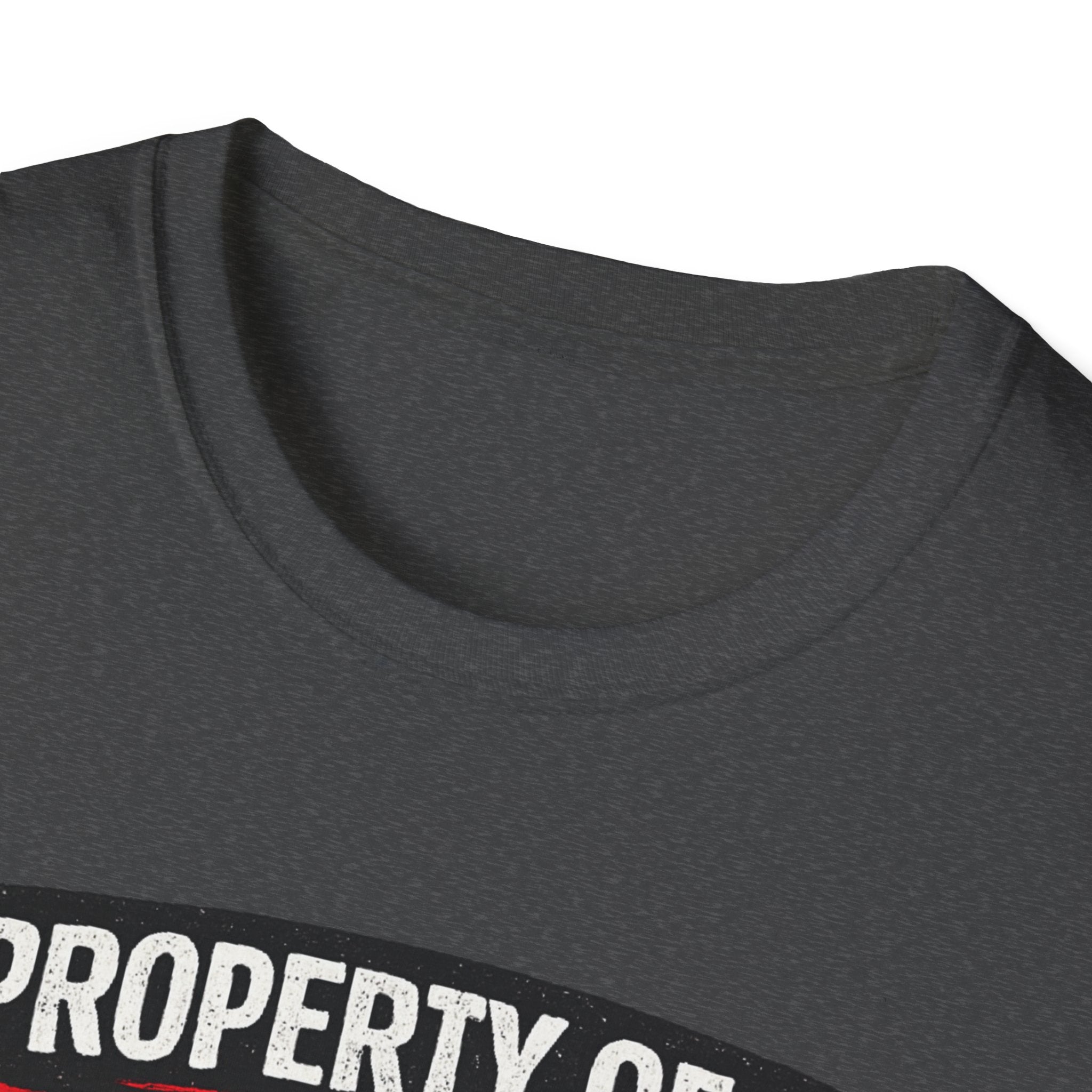 Property of a Crazy Wife T-Shirt – Funny Handle With Care Tee