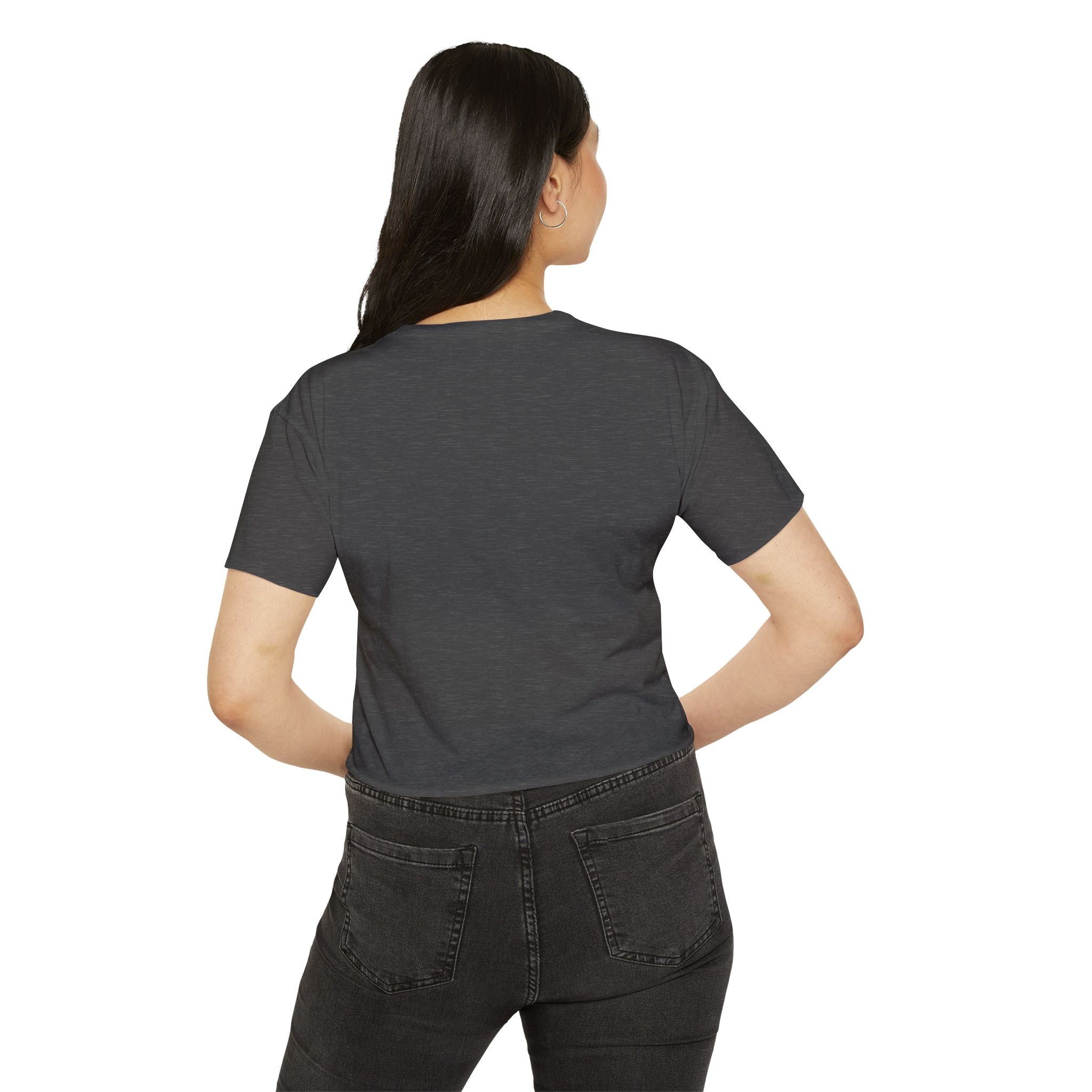 Louder Skull Crop Top — Women's Festival Graphic Tee