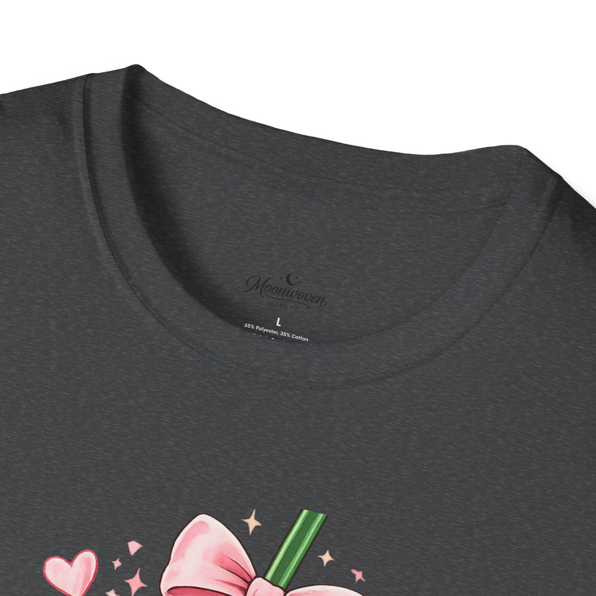 Basic Girl Energy T-Shirt – Floral Bubble Tea Graphic Tee