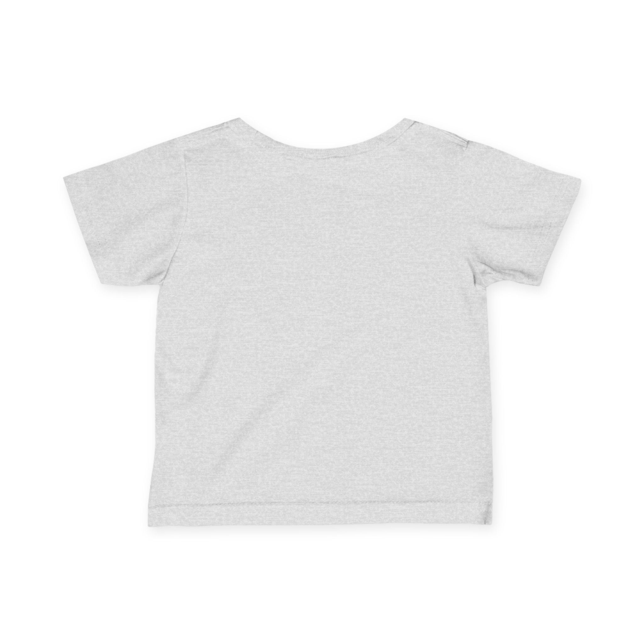 Infant Tee — "Raised on Rock" Neon Skull Baby Shirt