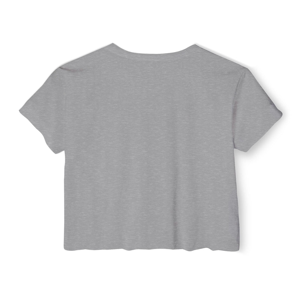 Louder Skull Crop Top — Women's Festival Graphic Tee