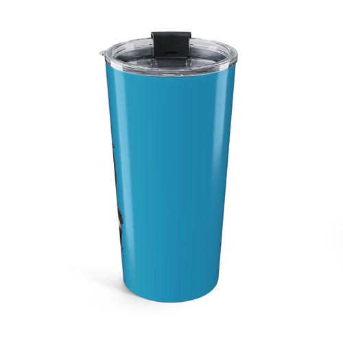 20oz Insulated Tumbler — "Powered by Mom Life" Skull Coffee Travel Mug