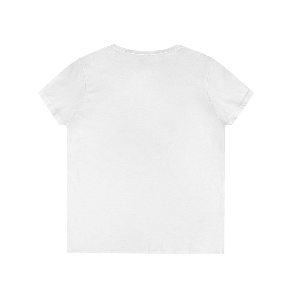 Amazing Mom V-Neck Tee — "Amazing Mom" Heart Graphic Mother's Day Shirt
