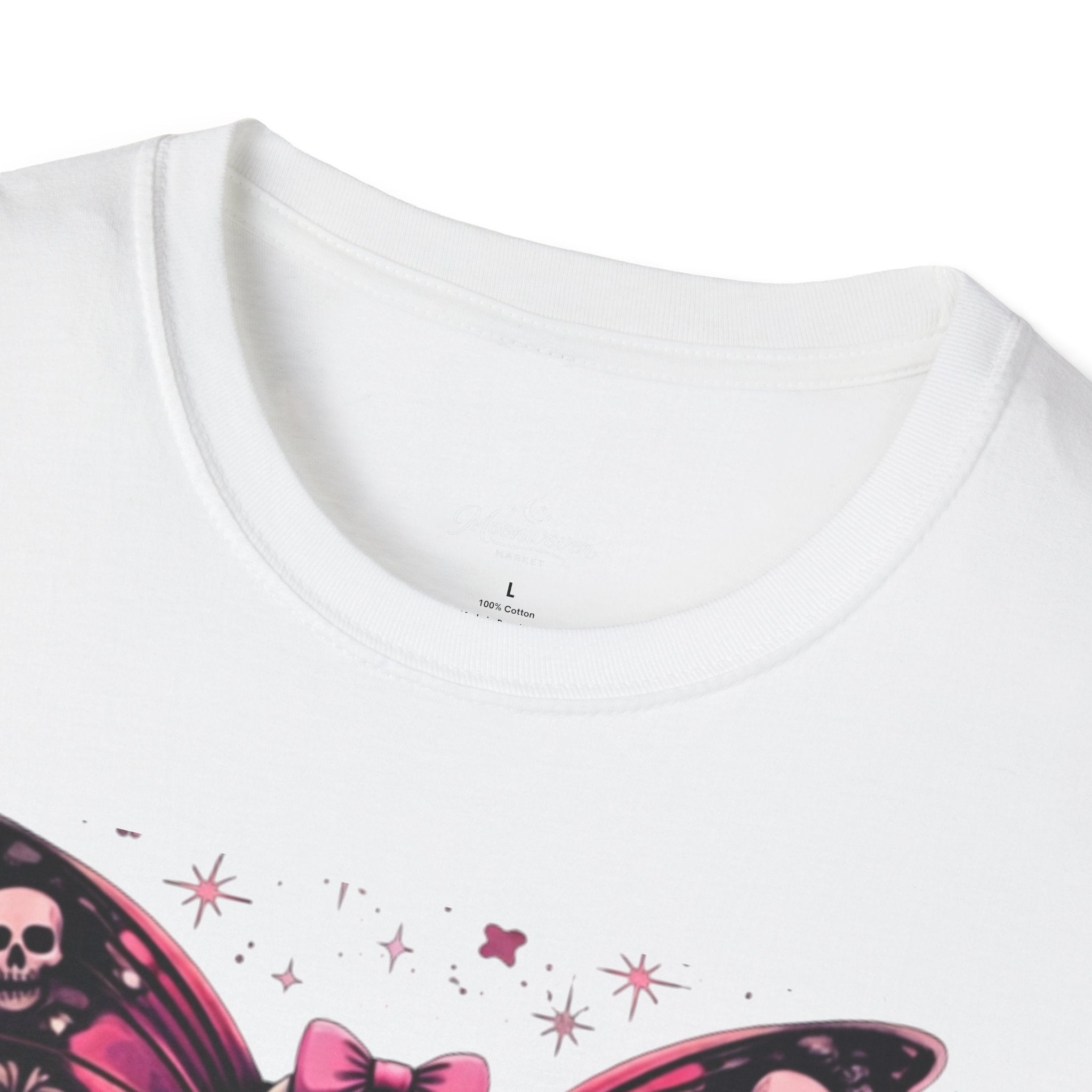 Loud Mouth Baddies Skull Butterfly T-Shirt