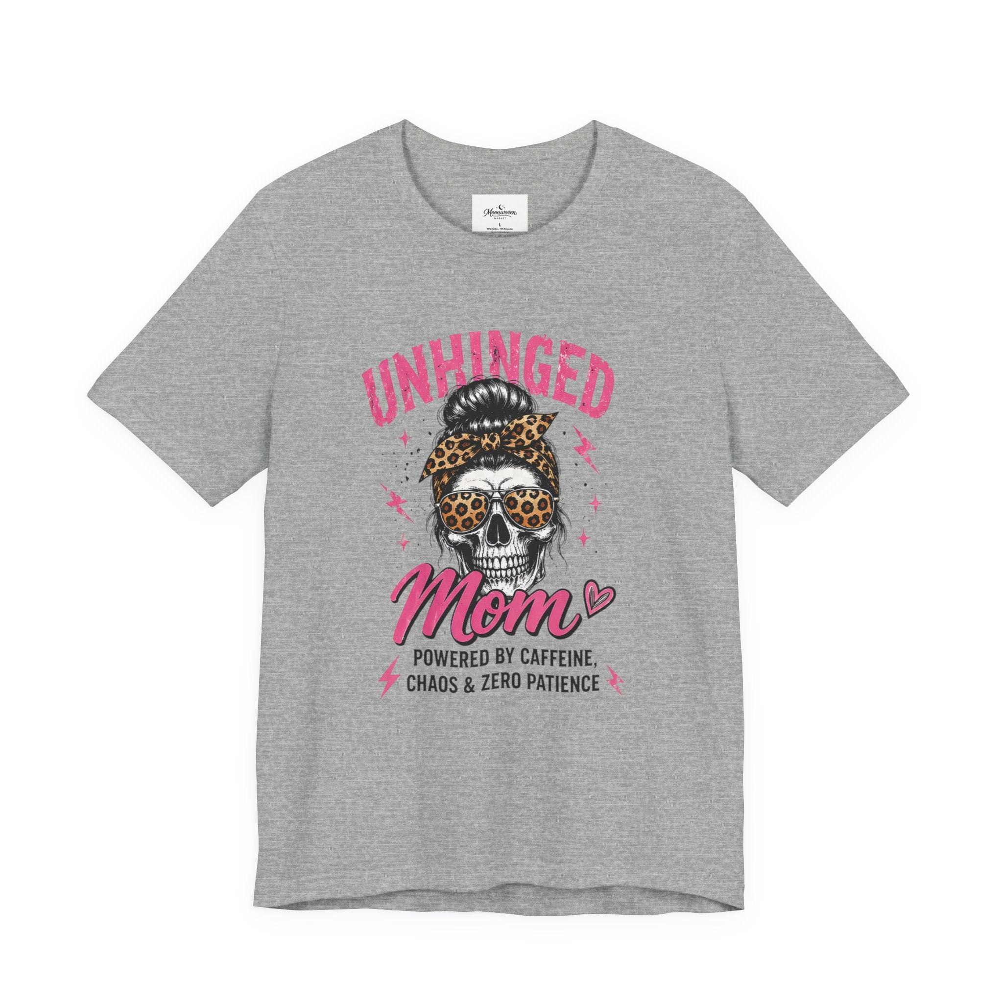 Unhinged mom tee