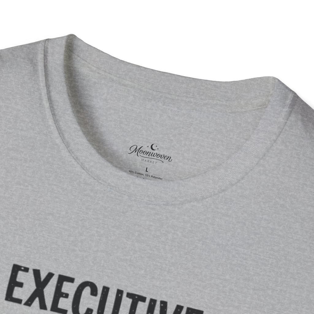 T-Shirt — "Executive Dysfunction Is My Villain Origin Story" Graphic Tee