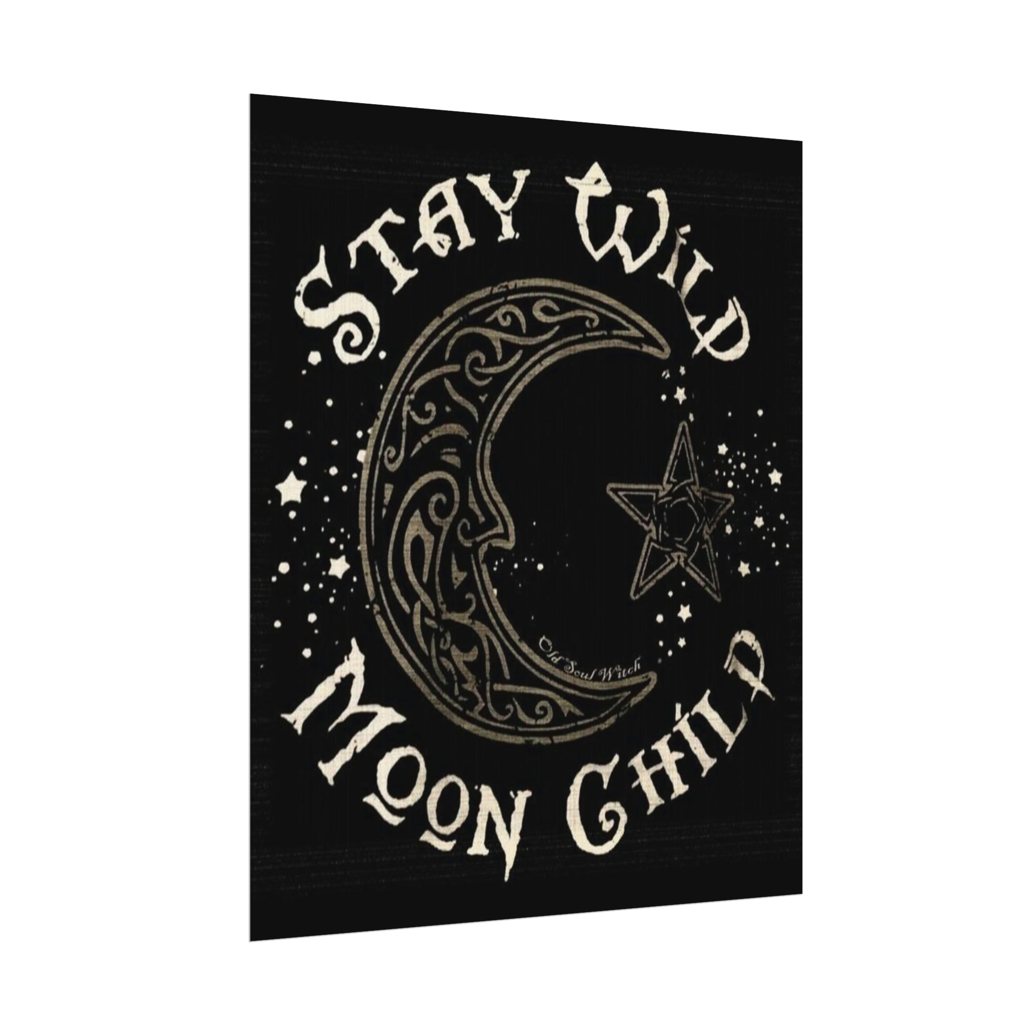 Stay wild poster