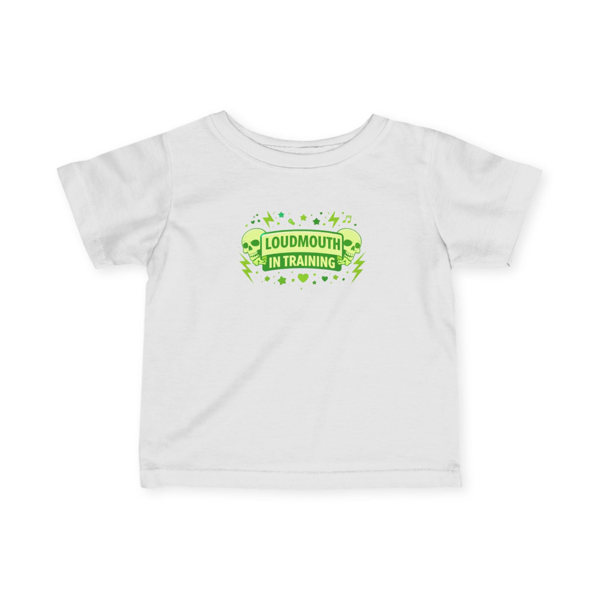 Infant Tee - "Loudmouth In Training" Funny Baby Shirt