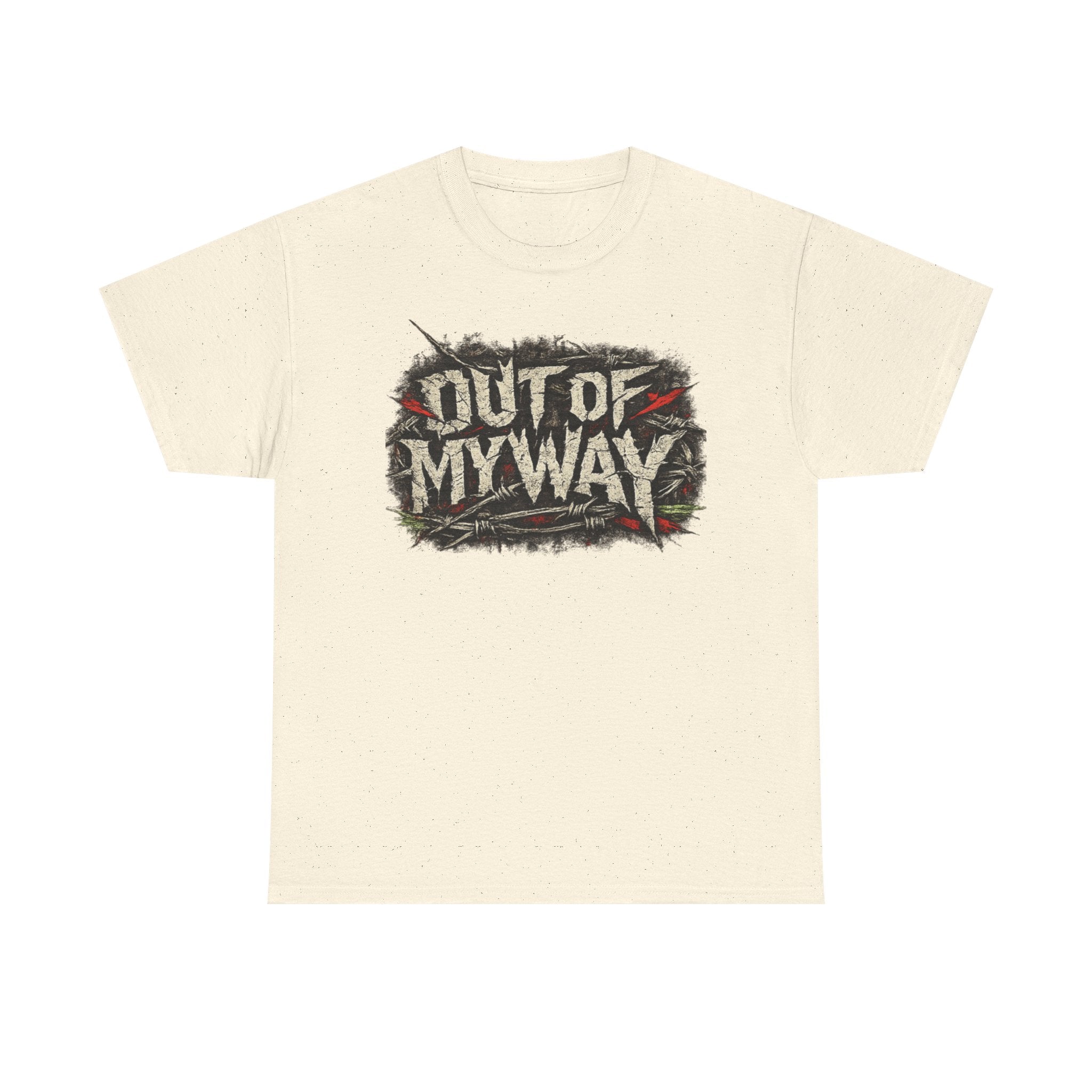 "Out of my way" lyric Tee