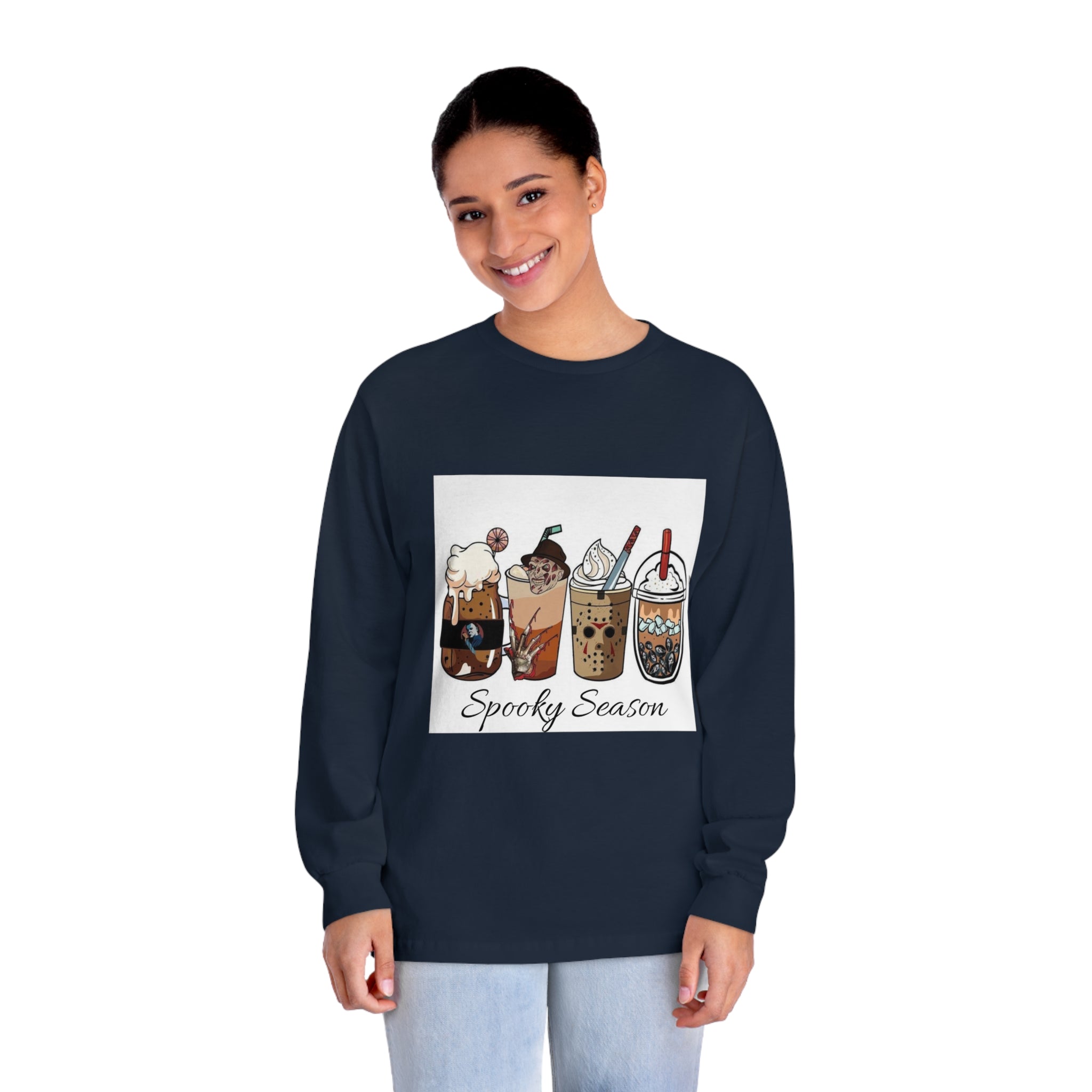 Horror drink Long Sleeve T-Shirt