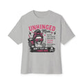 Unhinged Mom Graphic Tee — "Don't Test Me, I Have Kids" Oversized T‑Shirt