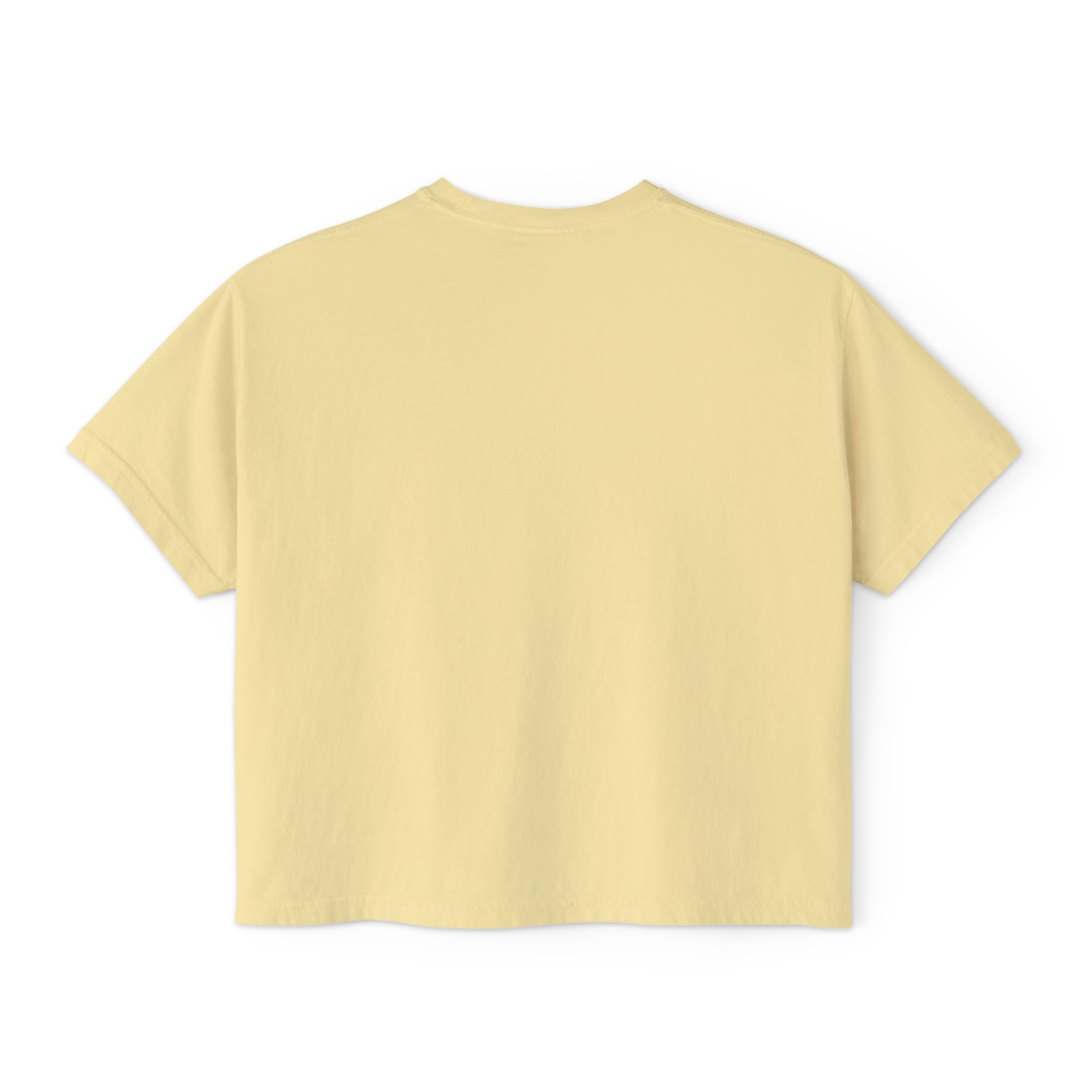 Tough Mom Boxy Tee — Skull Graphic "Tough Mom" Crop T-Shirt