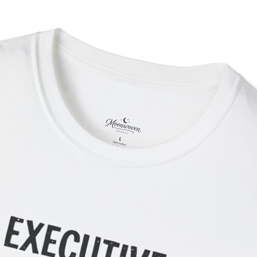 T-Shirt — "Executive Dysfunction Is My Villain Origin Story" Graphic Tee