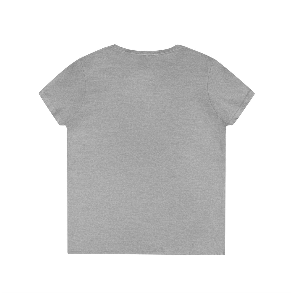 Amazing Mom V-Neck Tee — "Amazing Mom" Heart Graphic Mother's Day Shirt
