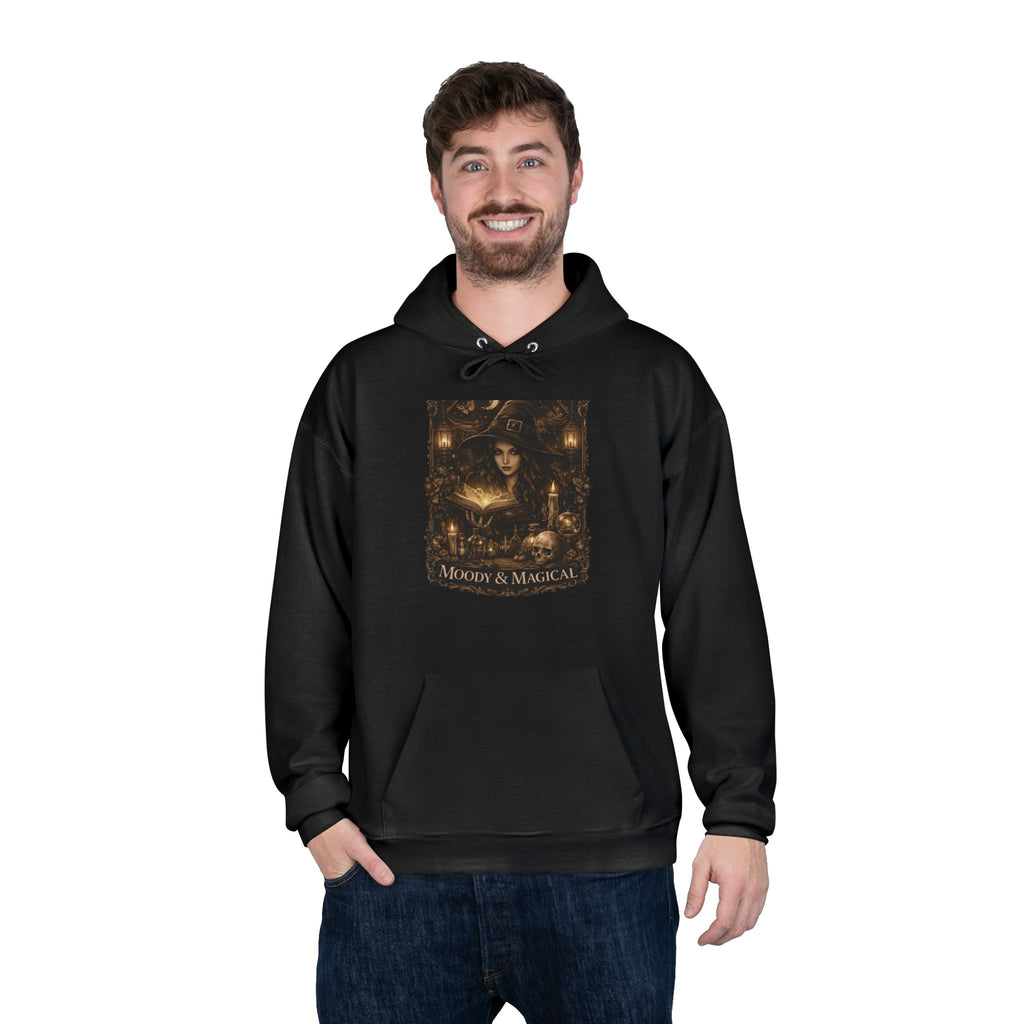 Hoodie - Vintage Gothic 'Witch & Magick' Art Pullover