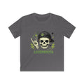 Kids Tee — 'Loudmouth' Skull Rocker Graphic Shirt