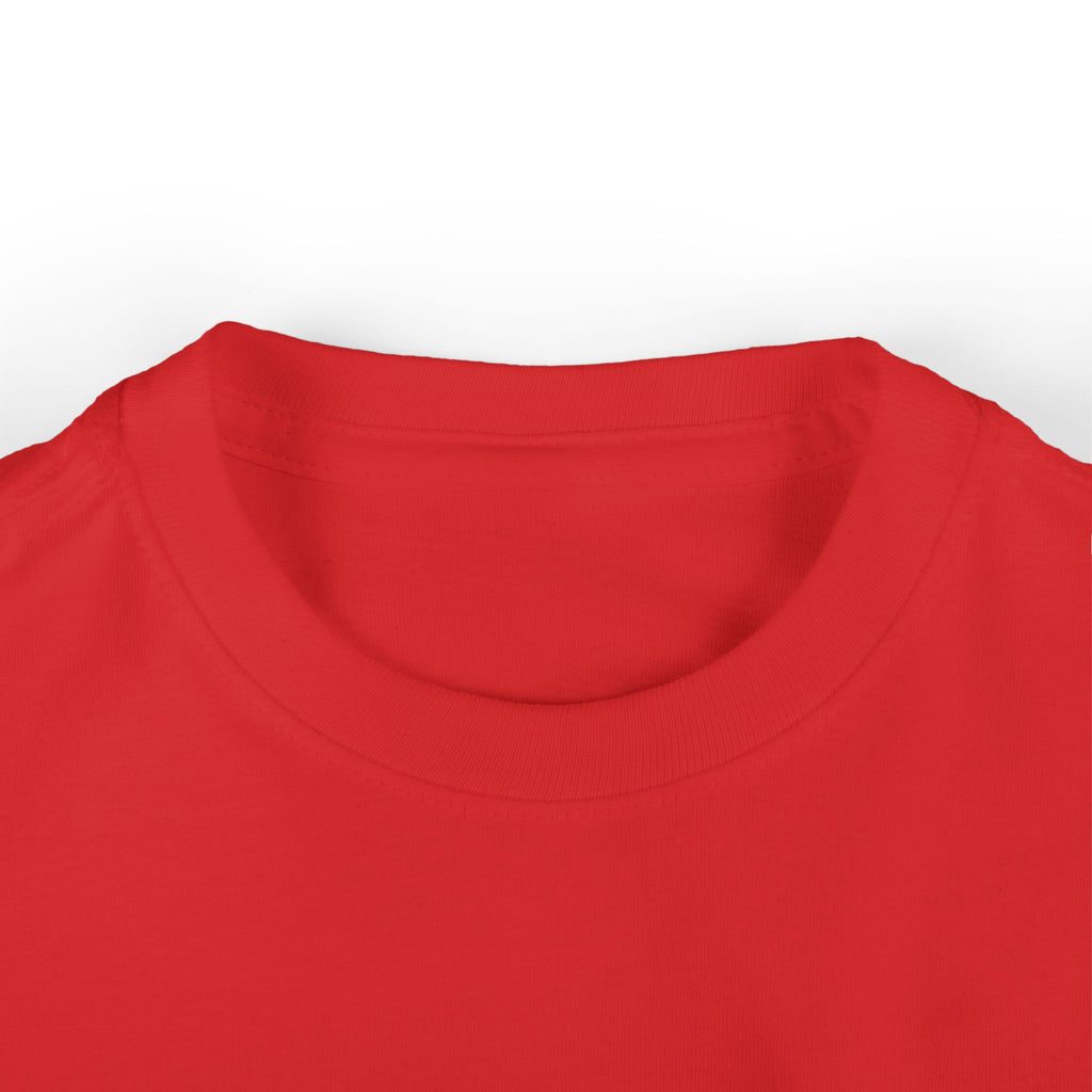 Infant Tee — "Raised on Rock" Neon Skull Baby Shirt