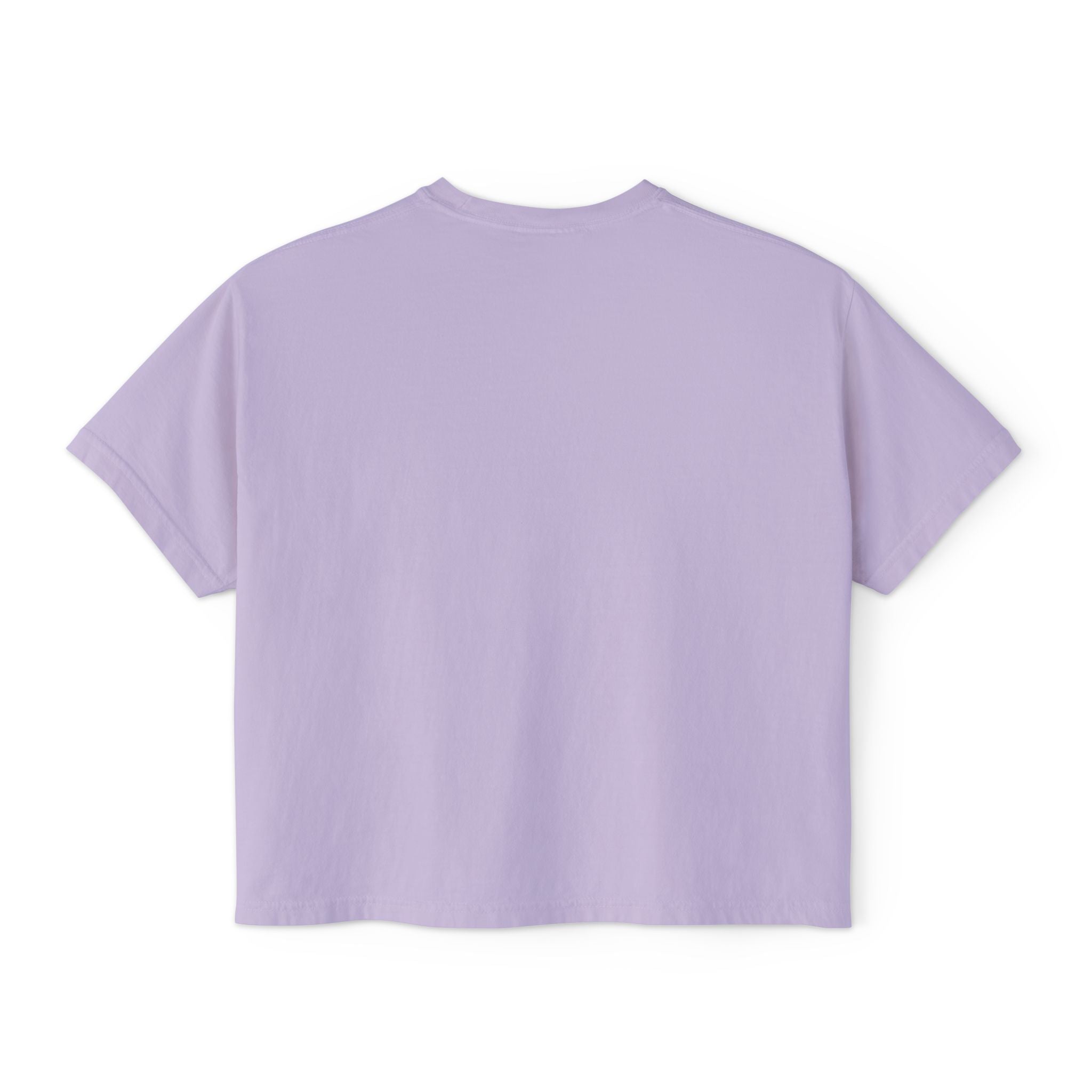 Tough Mom Boxy Tee — Skull Graphic "Tough Mom" Crop T-Shirt