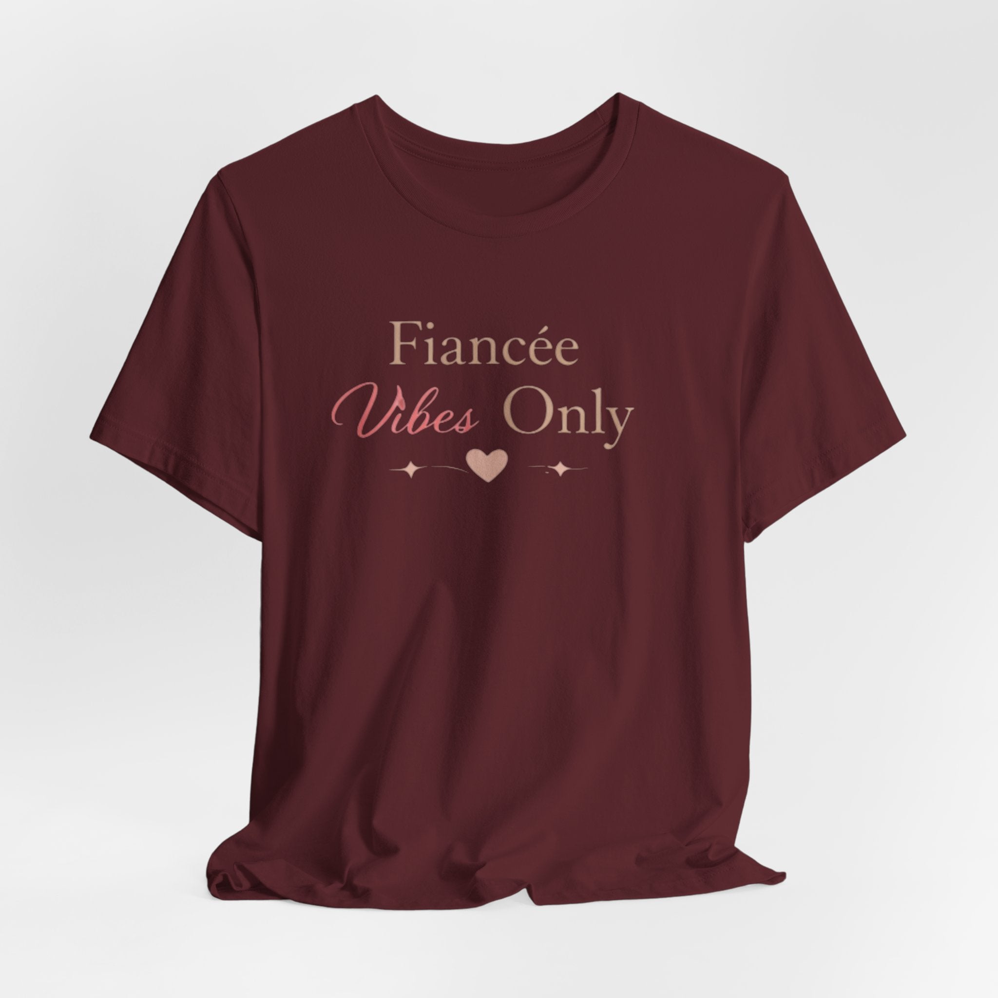Fiancée Vibes Only Tee – Bridal Engagement Shirt for Brides-to-Be