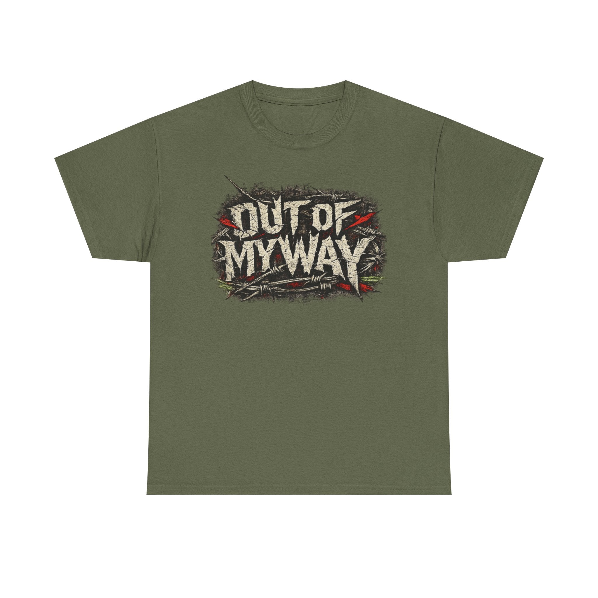 "Out of my way" lyric Tee