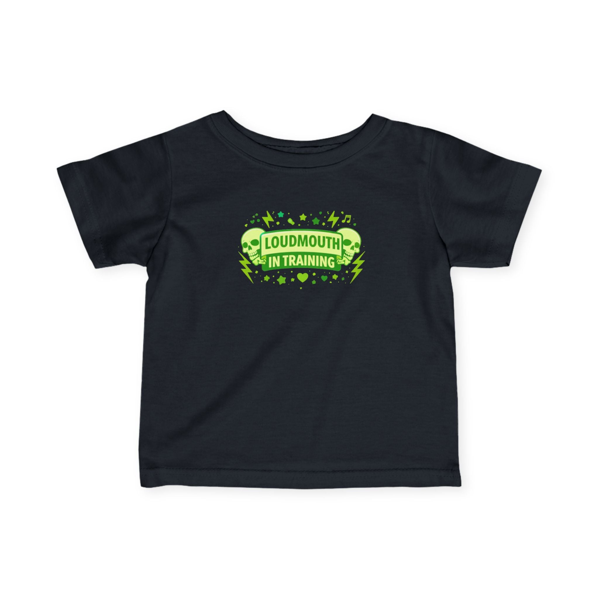 Infant Tee - "Loudmouth In Training" Funny Baby Shirt