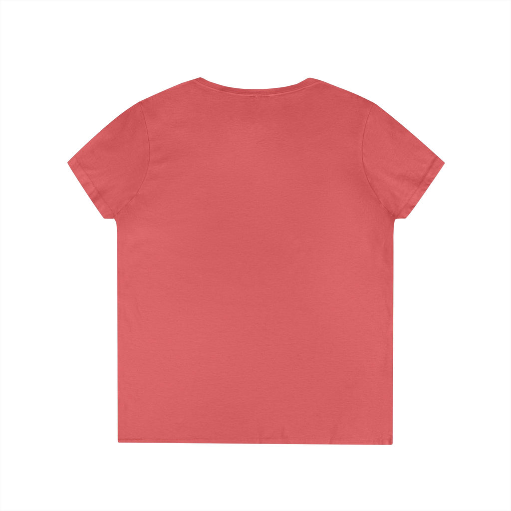 Amazing Mom V-Neck Tee — "Amazing Mom" Heart Graphic Mother's Day Shirt