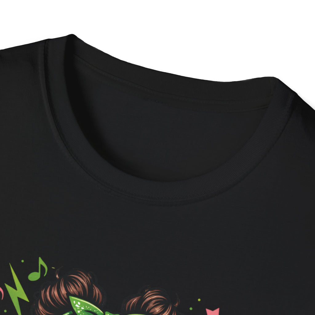 Loudmouth Mama Skull Tee — Rocker Mom Graphic T-Shirt