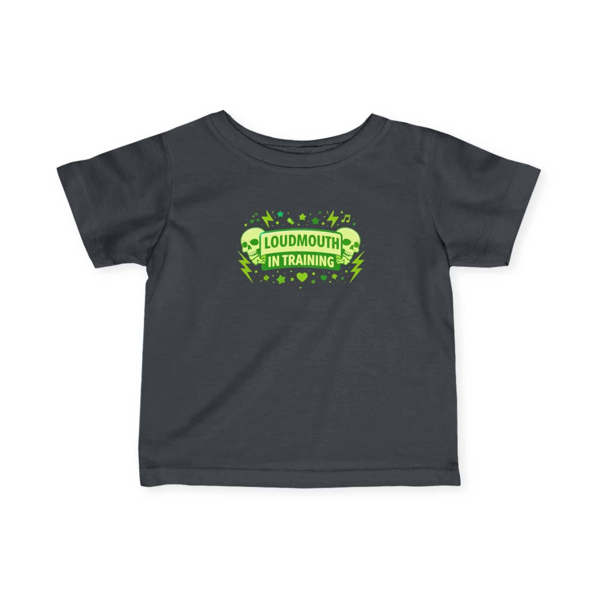 Infant Tee - "Loudmouth In Training" Funny Baby Shirt