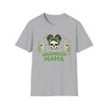 Loudmouth Mama Skull Tee — Rocker Mom Graphic T-Shirt