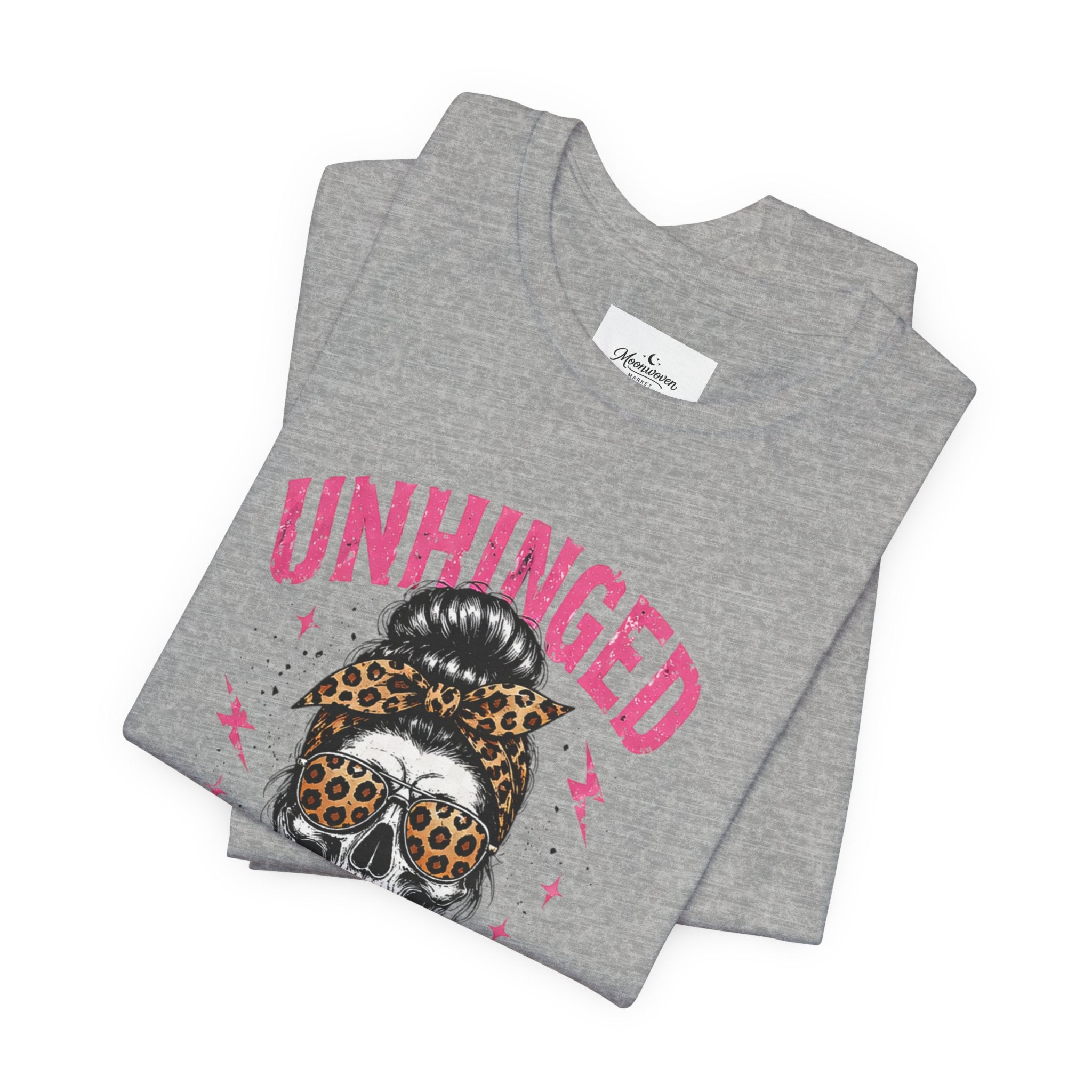 Unhinged mom tee