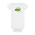 Future Loudmouth Baby Onesie – Funny Green Graphic Infant Bodysuit