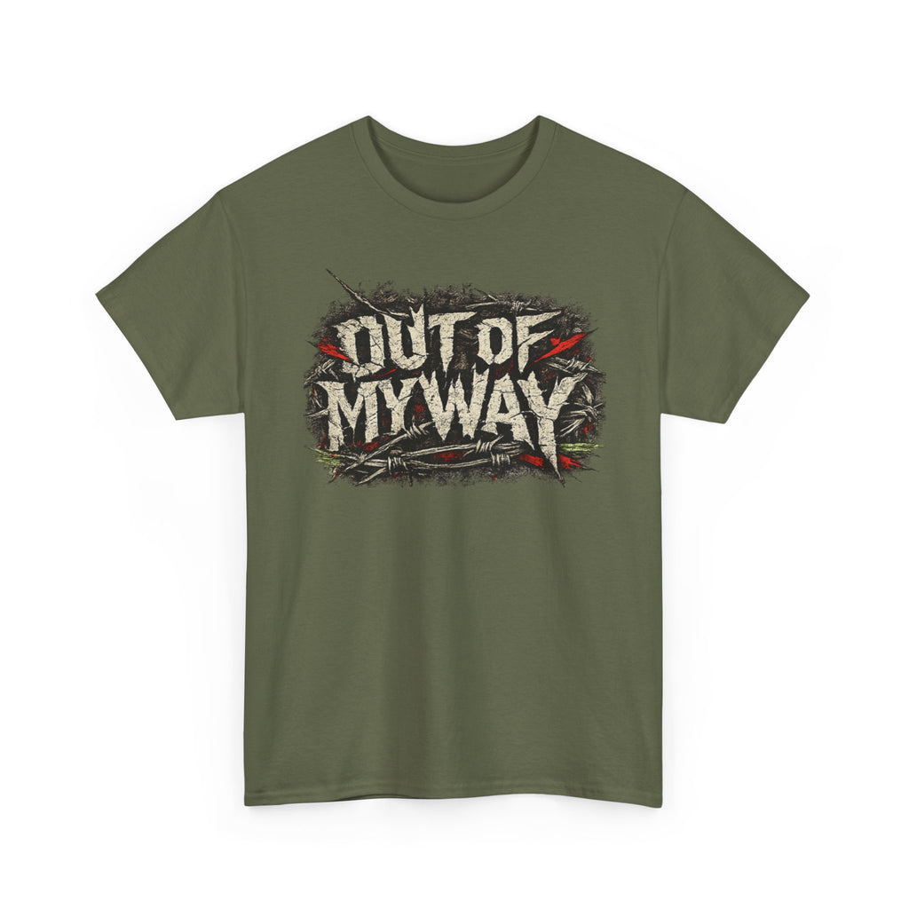 "Out of my way" lyric Tee