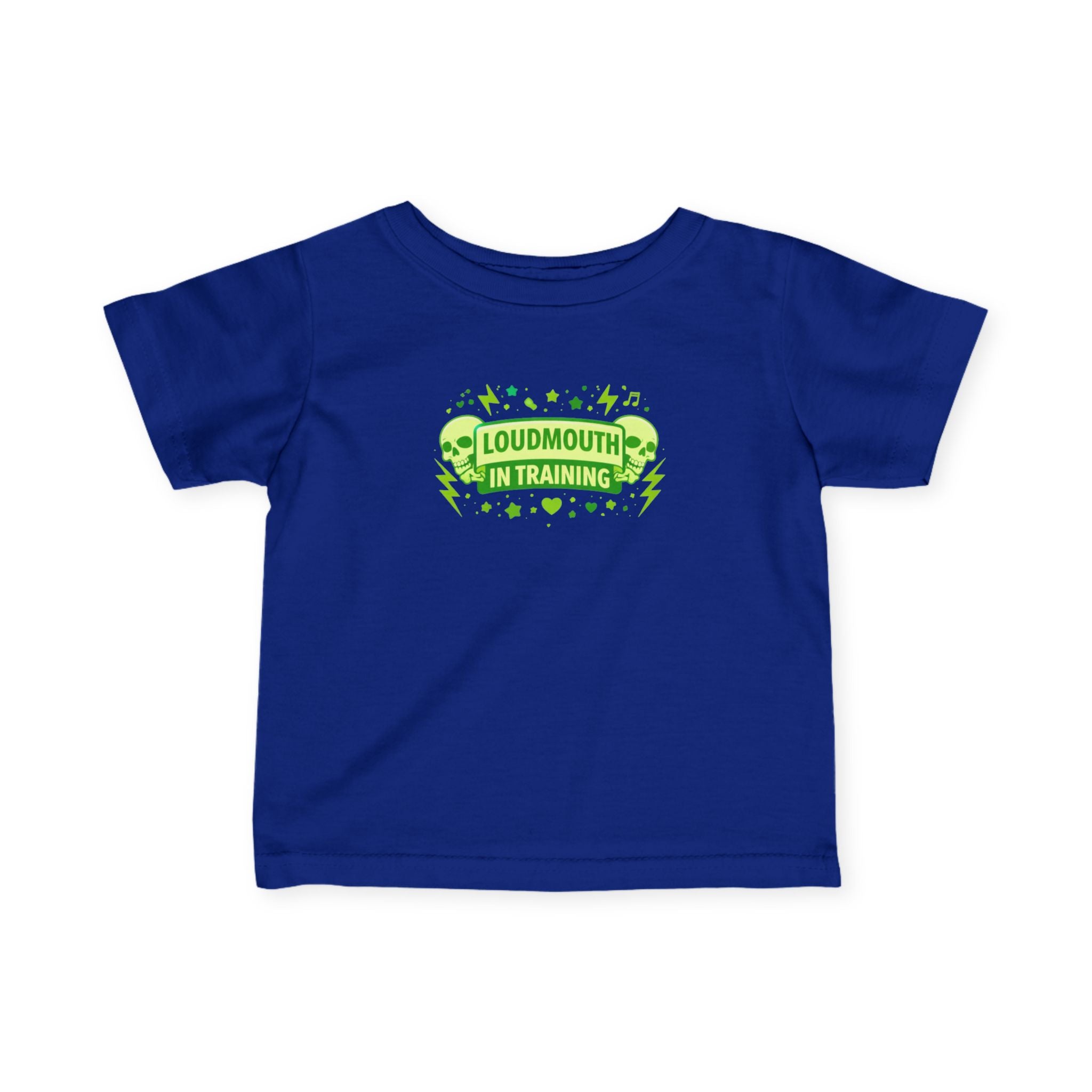 Infant Tee - "Loudmouth In Training" Funny Baby Shirt