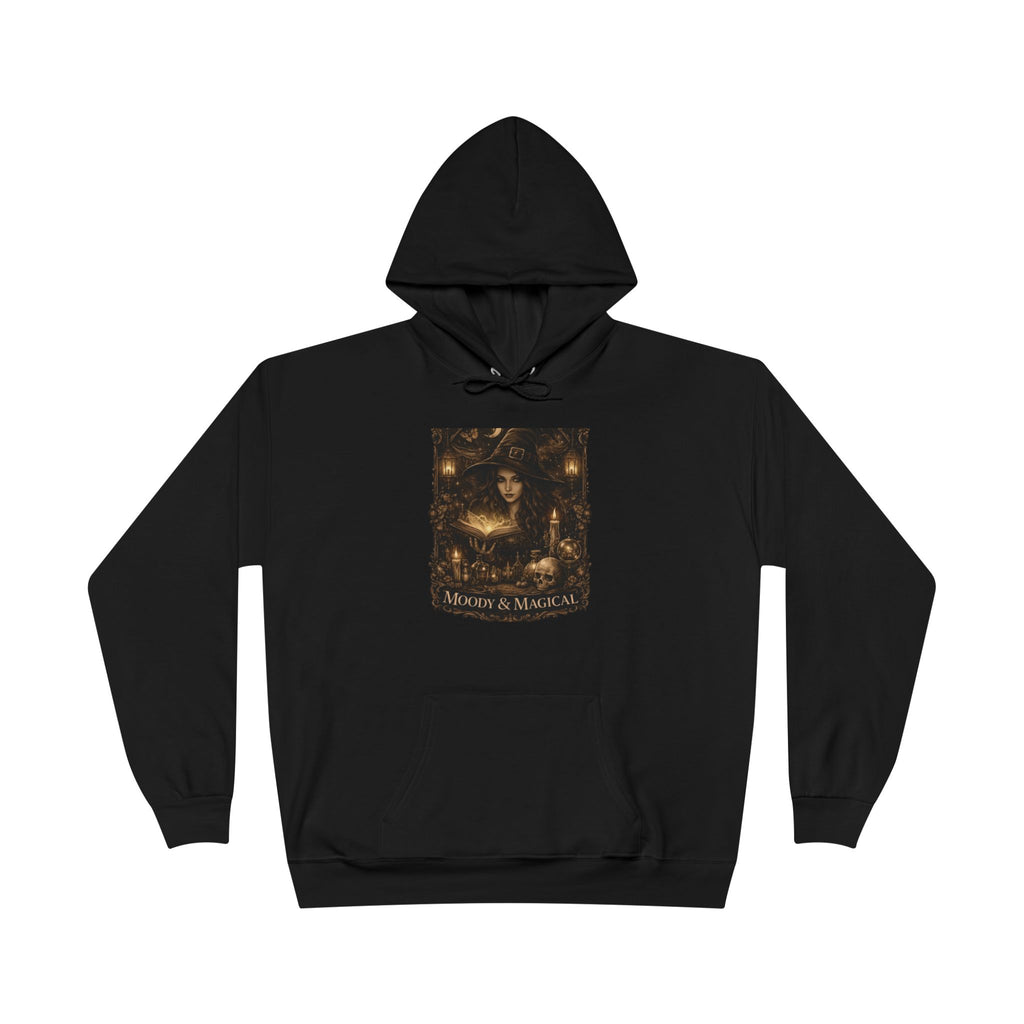 Hoodie - Vintage Gothic 'Witch & Magick' Art Pullover