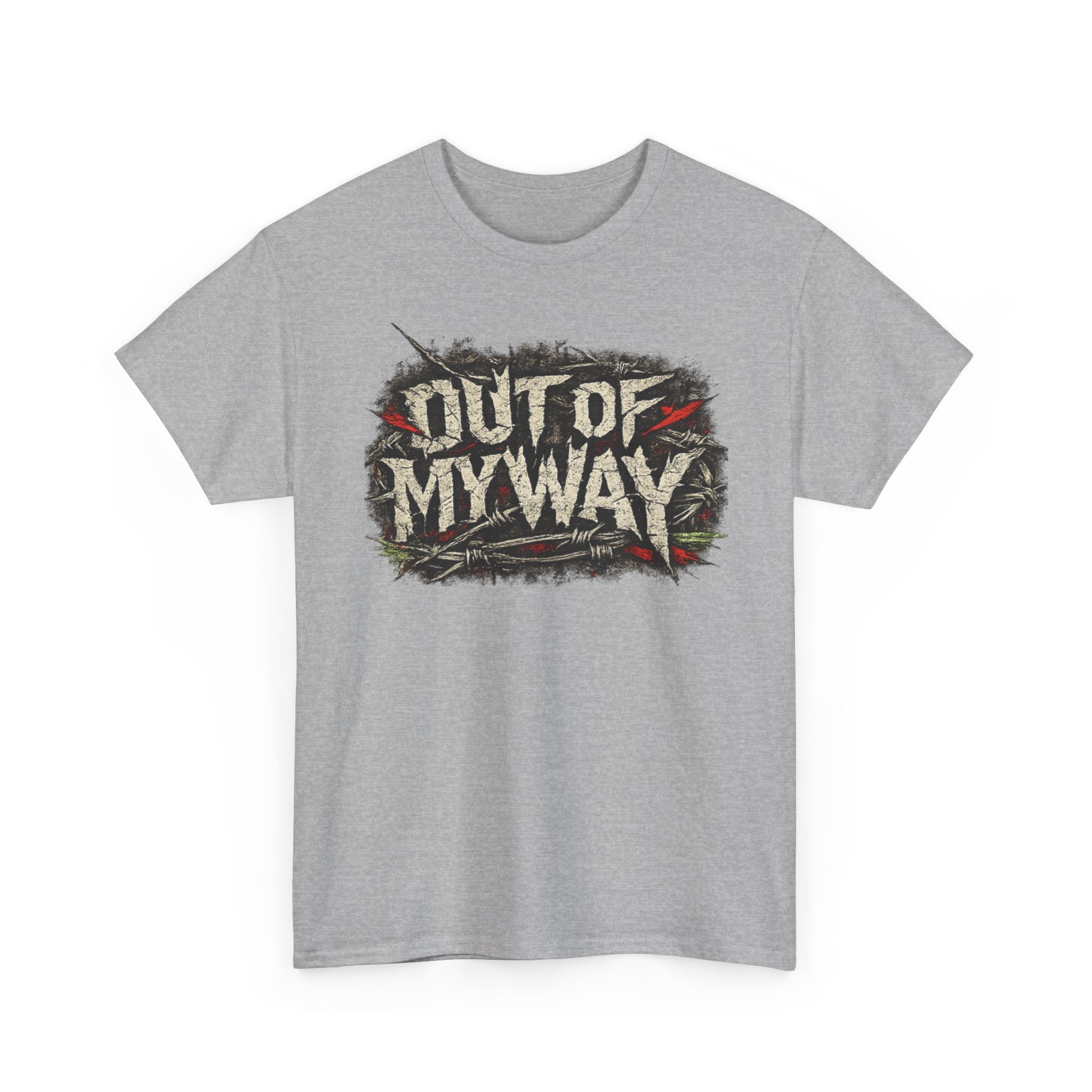 "Out of my way" lyric Tee
