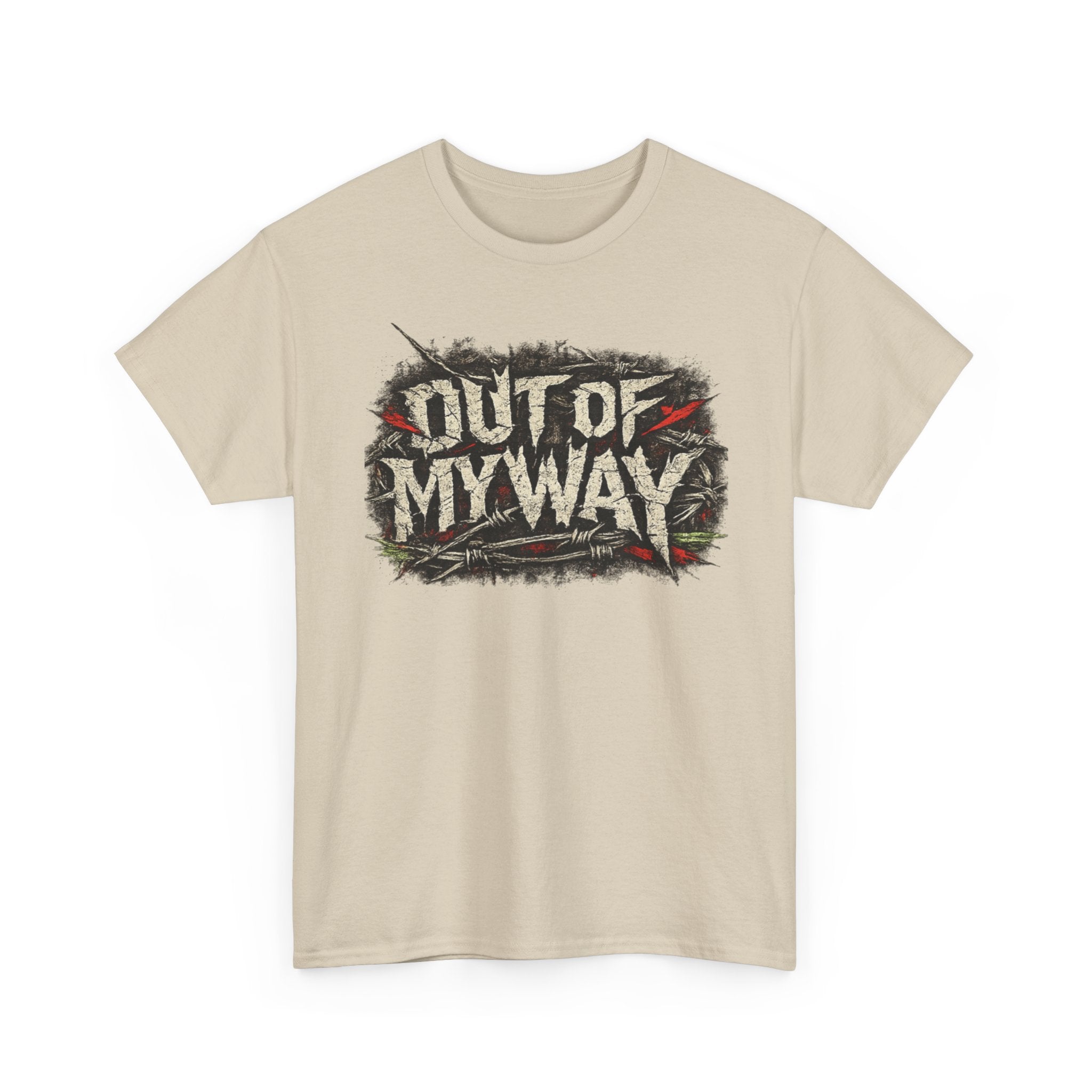 "Out of my way" lyric Tee