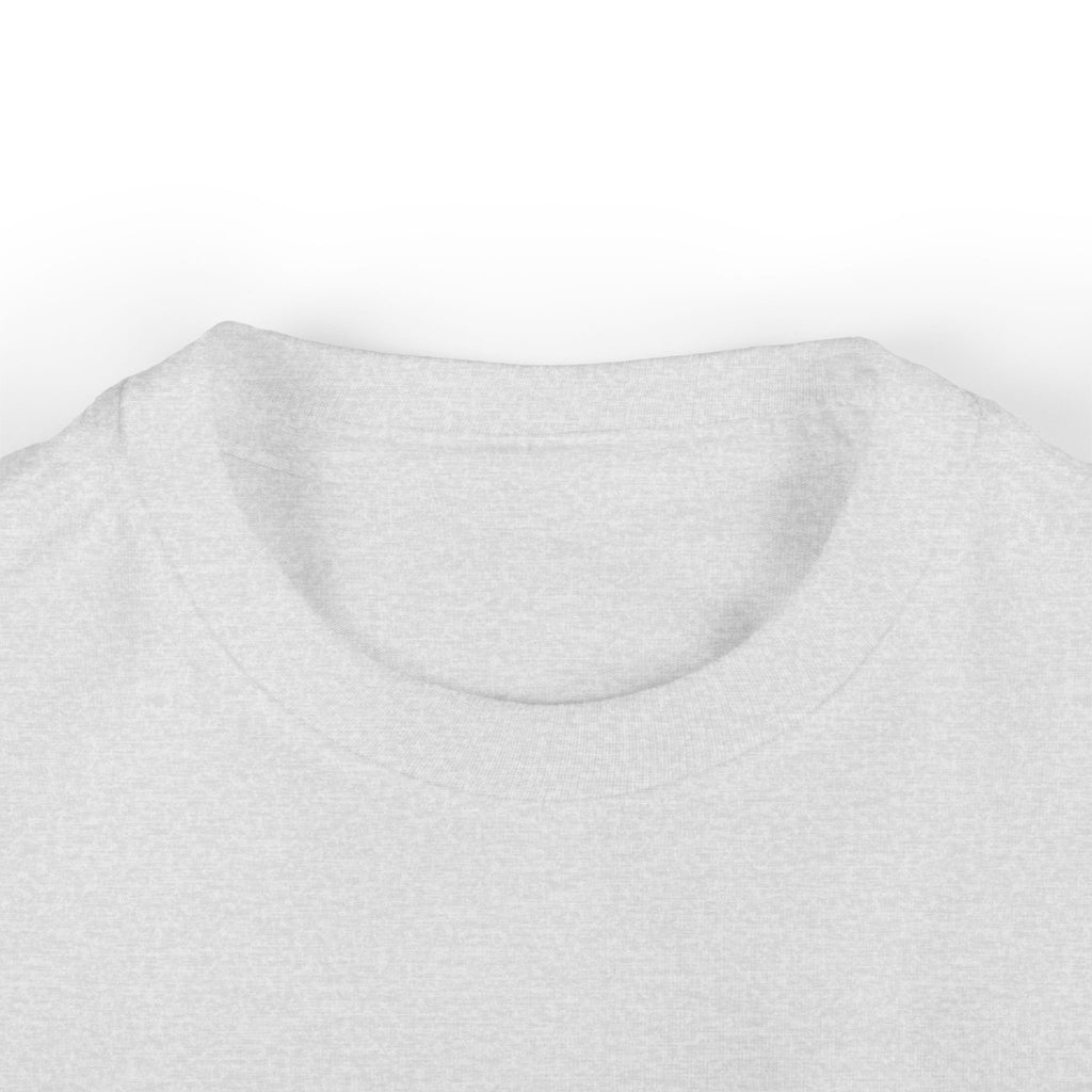 Infant Tee — "Raised on Rock" Neon Skull Baby Shirt