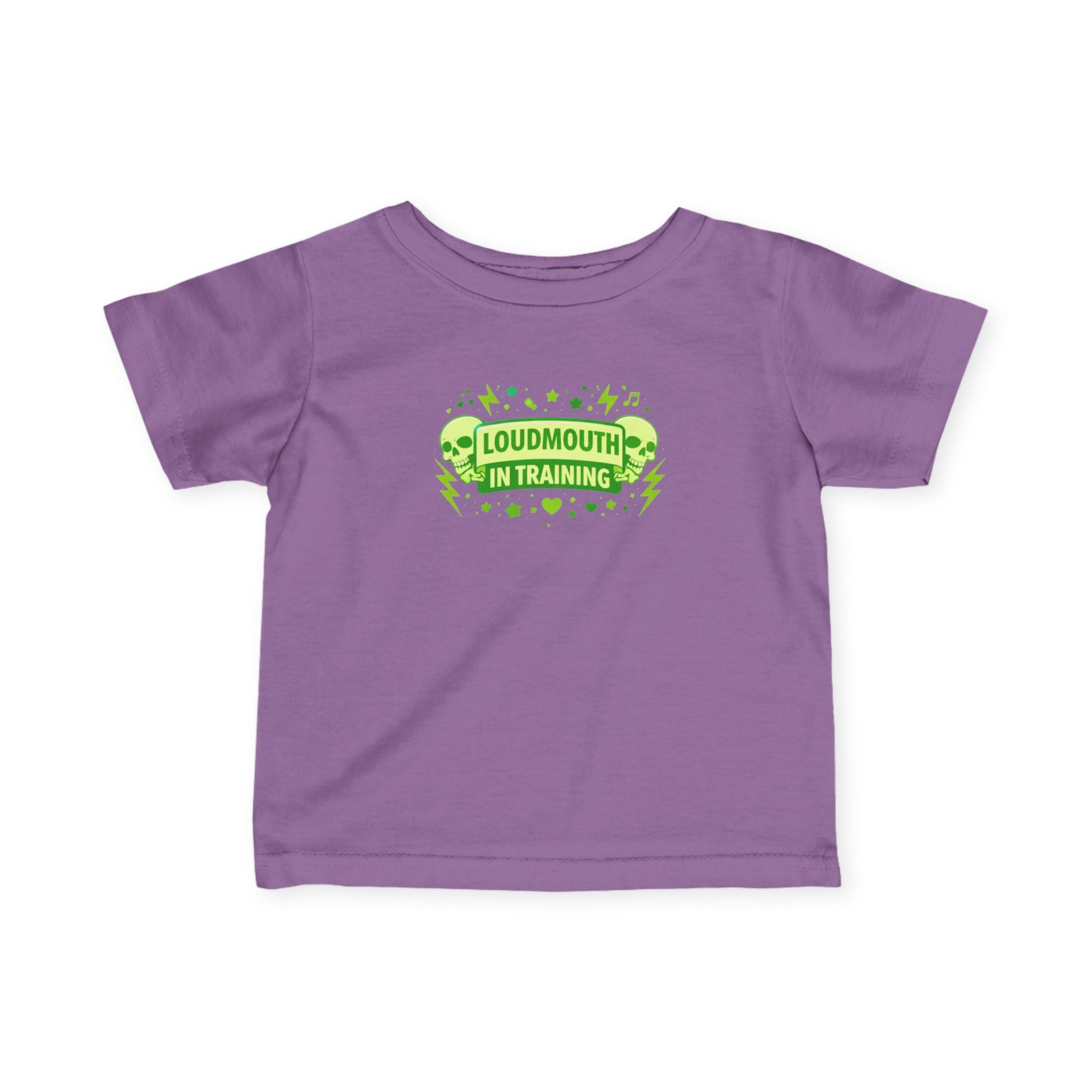 Infant Tee - "Loudmouth In Training" Funny Baby Shirt