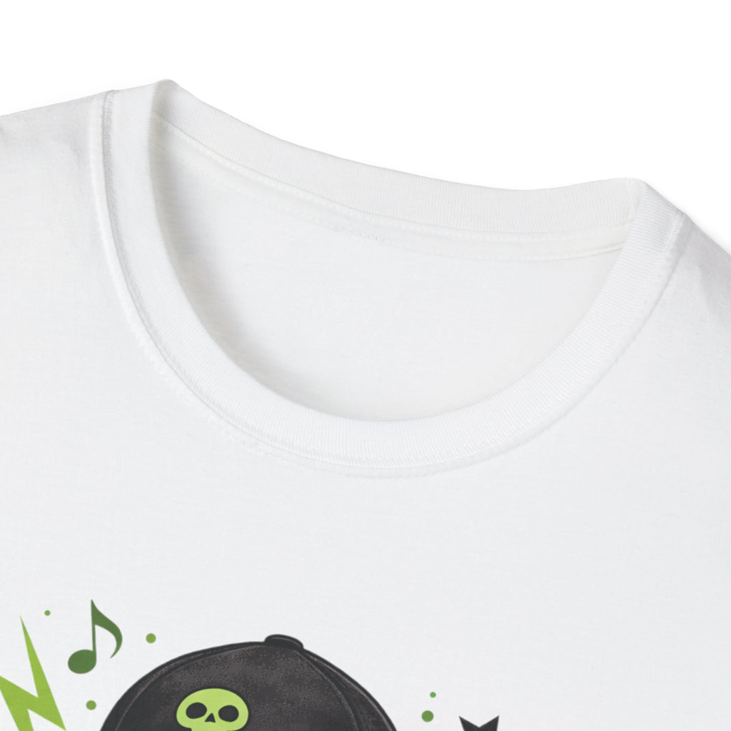 Loudmouth Dad Skull Rock T-Shirt — Funny Father's Day Graphic Tee