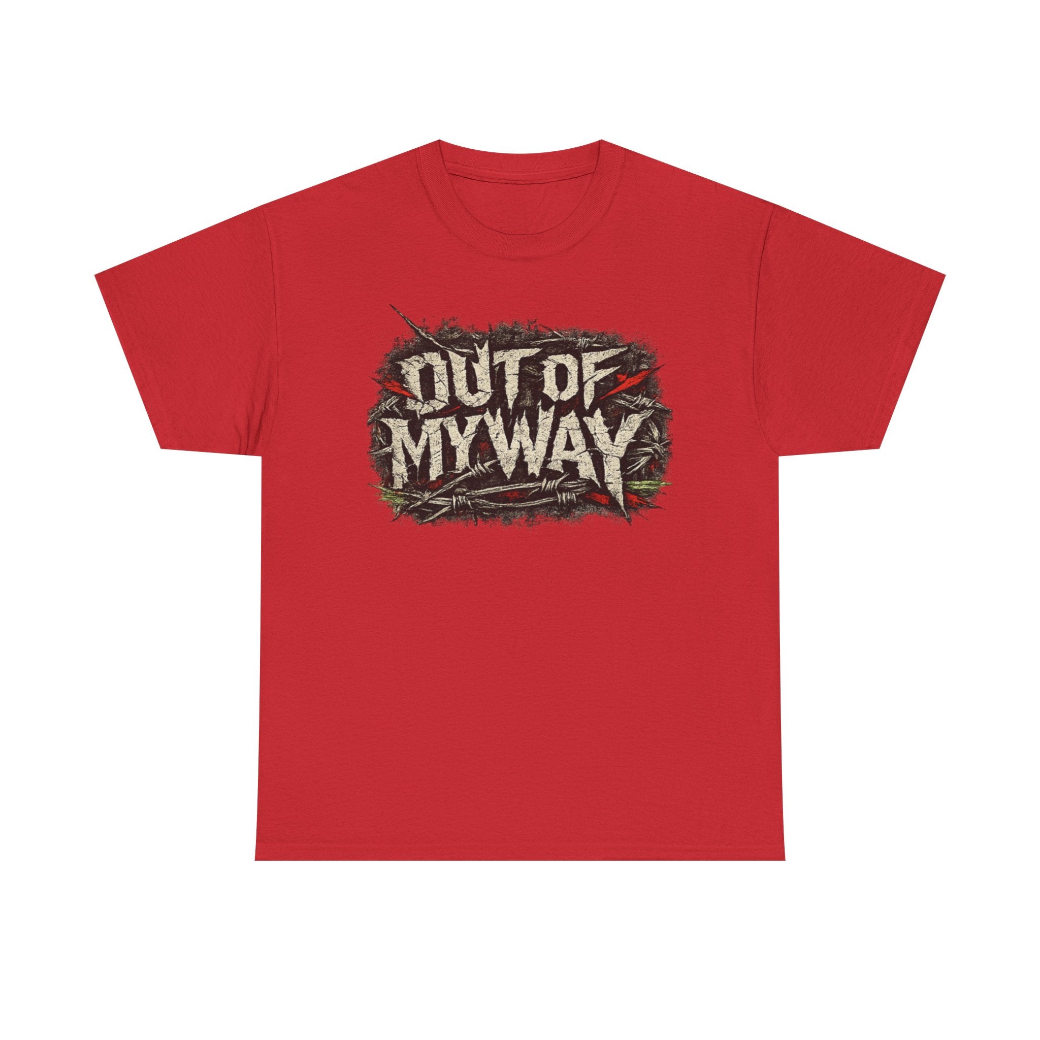"Out of my way" lyric Tee