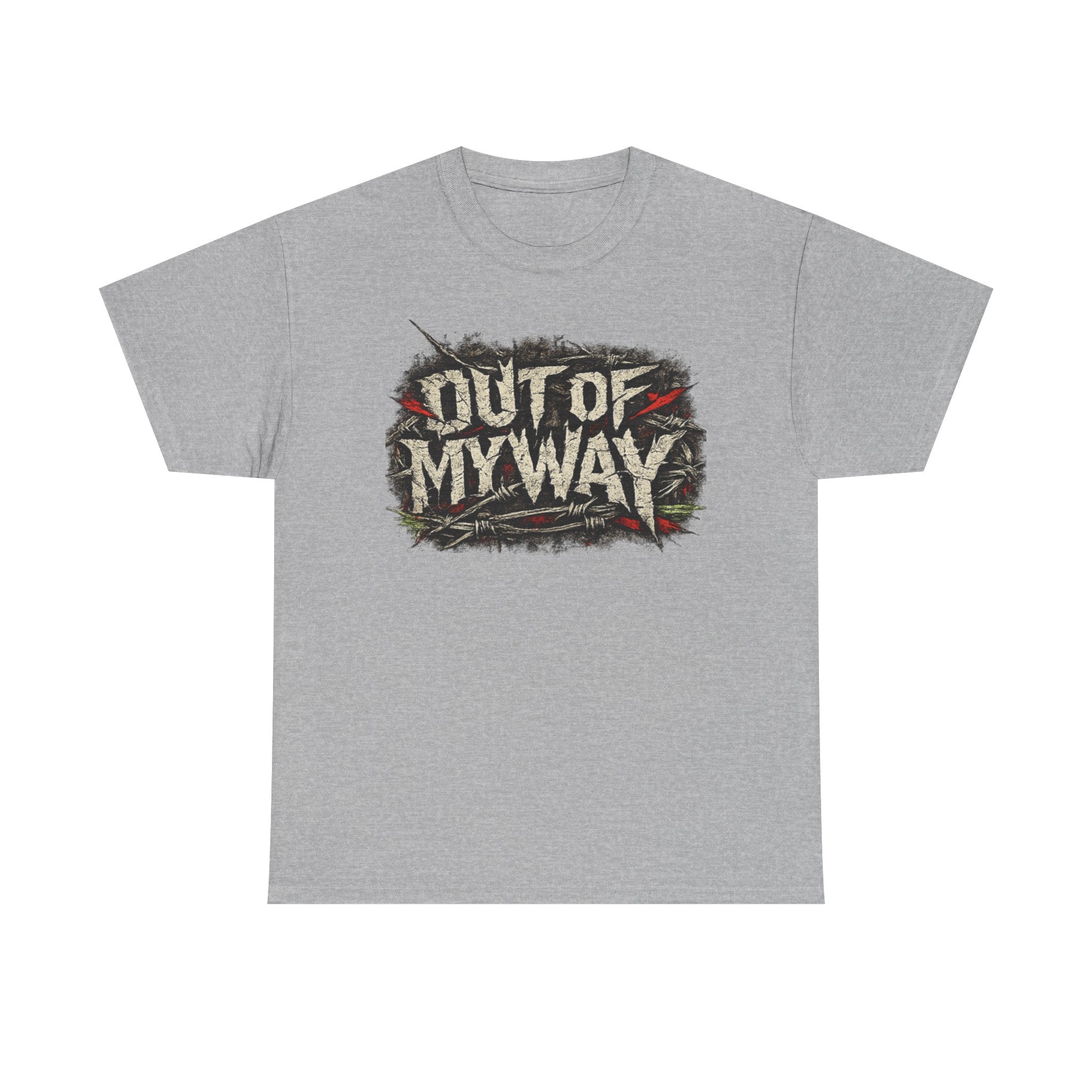 "Out of my way" lyric Tee