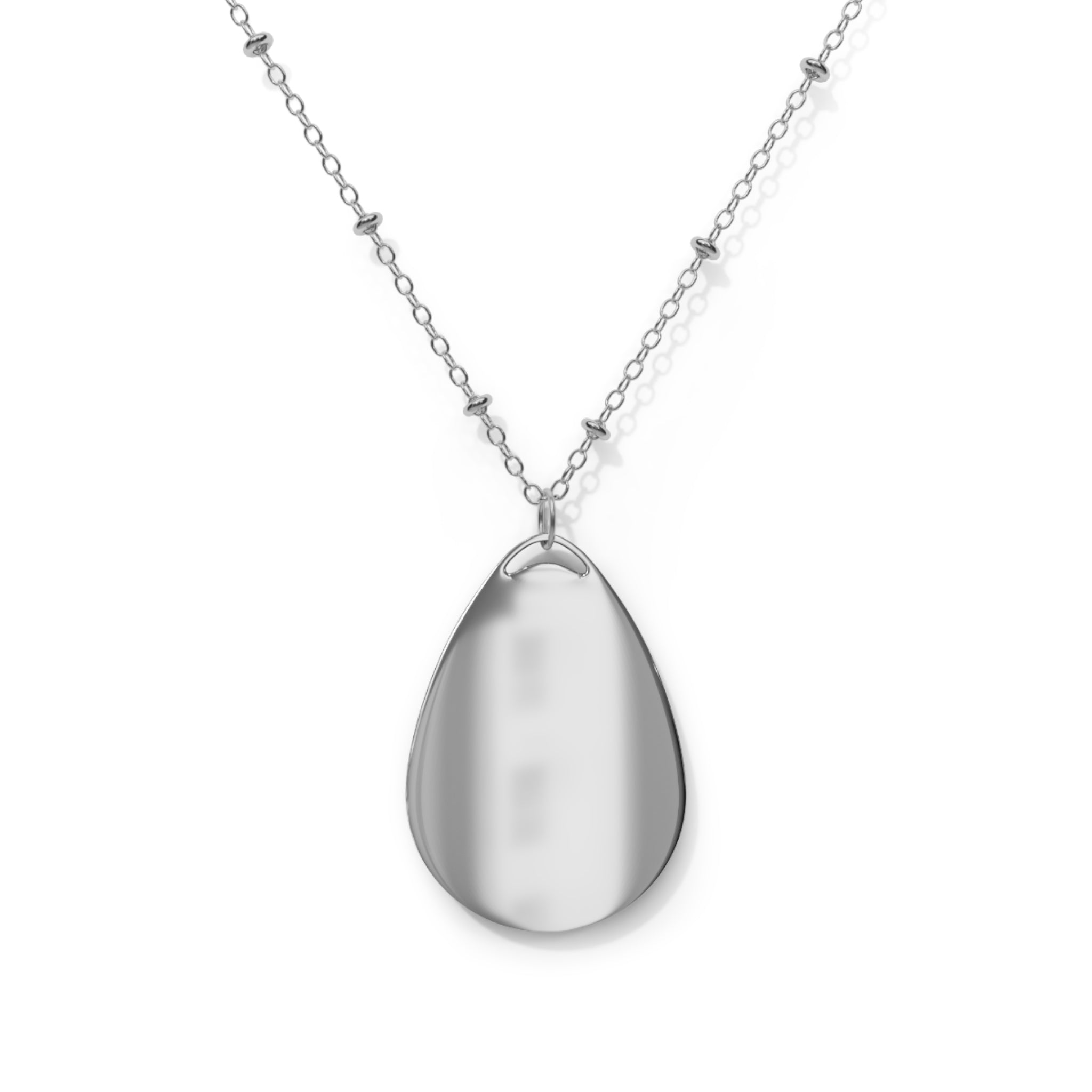 Sunset Oval Necklace